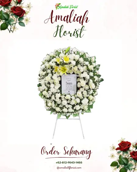 Krans Bunga Duka Kelapa Gading Ballroom Jakarta